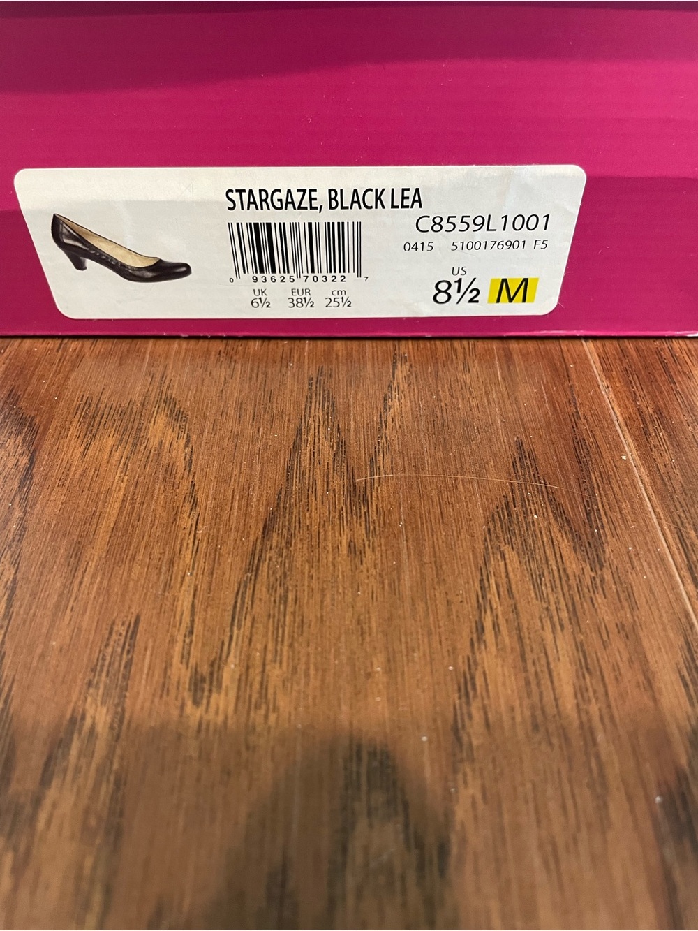 Naturalizer Stargaze Black Heels - Picture 3 of 8